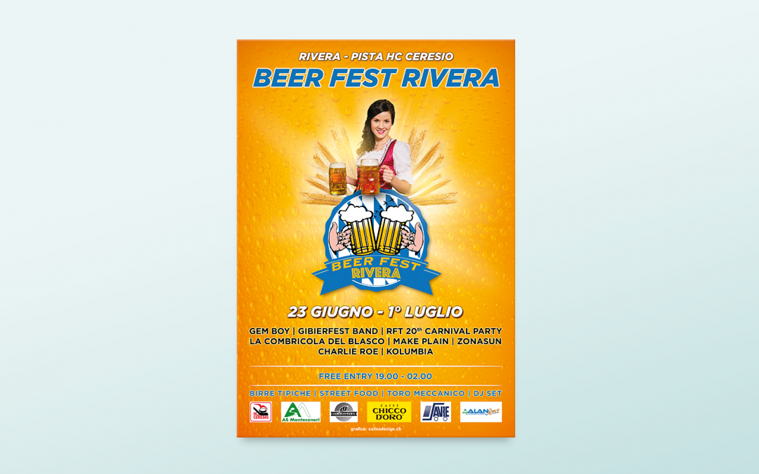 Poster Beer Fest Rivera