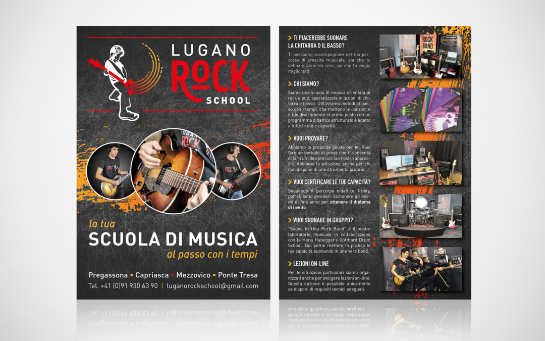 Volantino Lugano Rock School